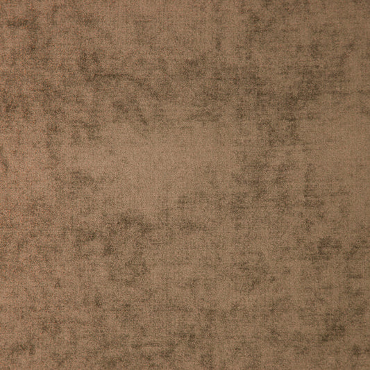 Casa Velvet fabric in caramel brown color, featuring a soft, luxurious texture ideal for upholstery and home décor projects.