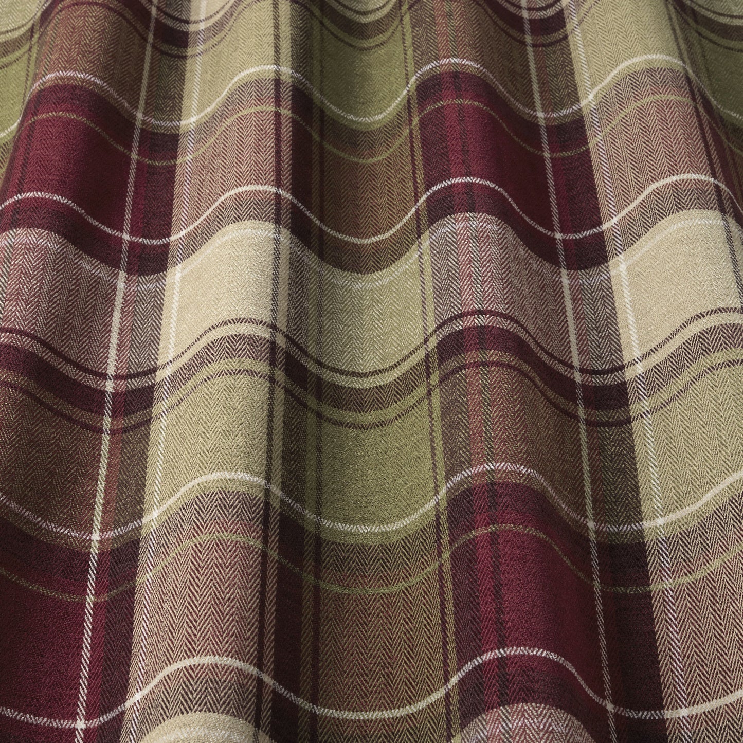 Campbell Tartan Claret