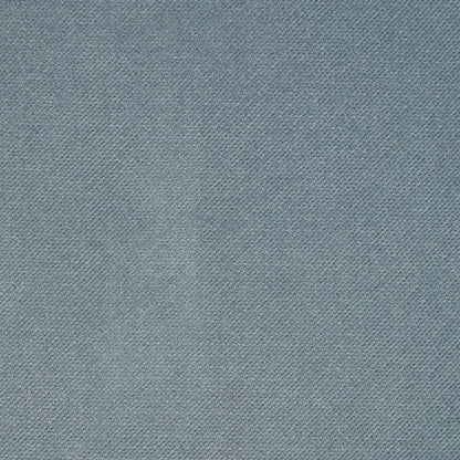 Close-up of chalk blue Clerkenwell velvet fabric texture