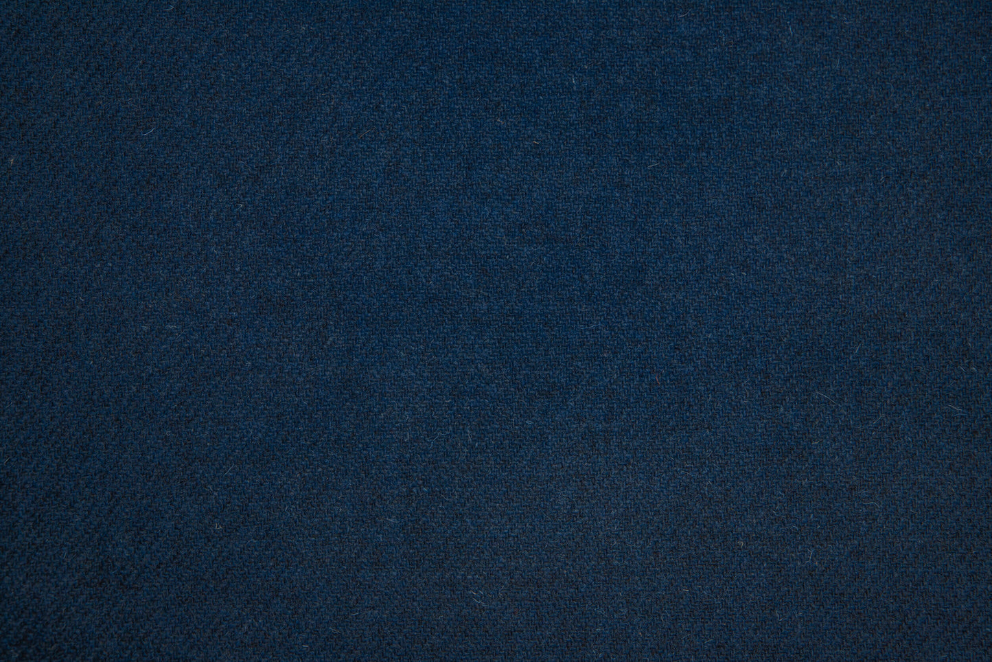 Harris Tweed Norse Dark Blue Plain Weave