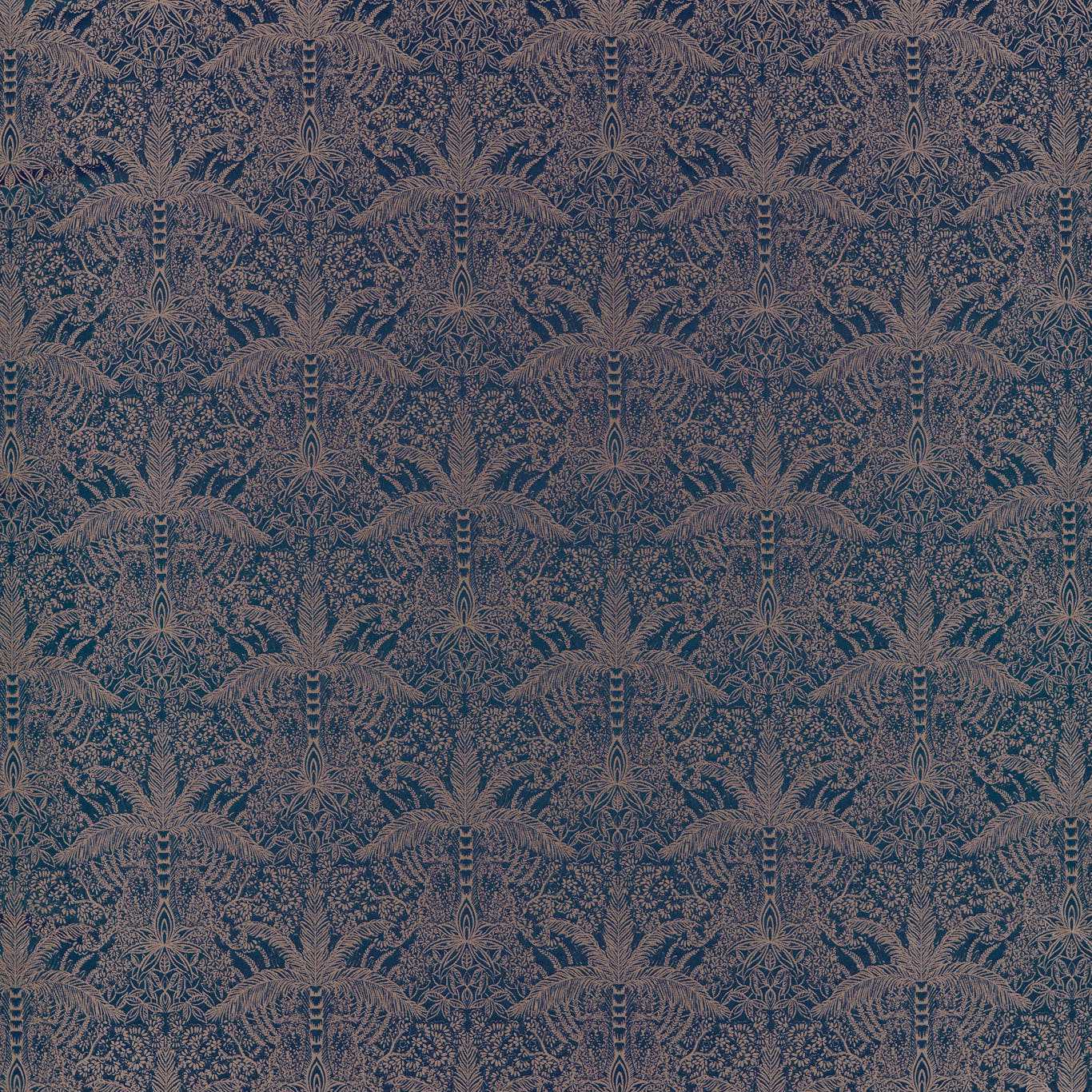 Deco Pard Jacquard Midnight-Copper