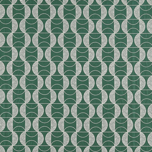 Deco GeoStitch Emerald