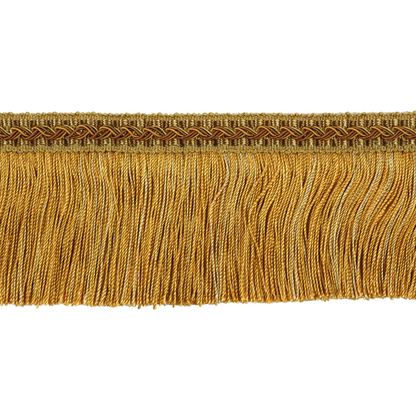 Decoluxe Cut Fringe 65mm Trim Gold
