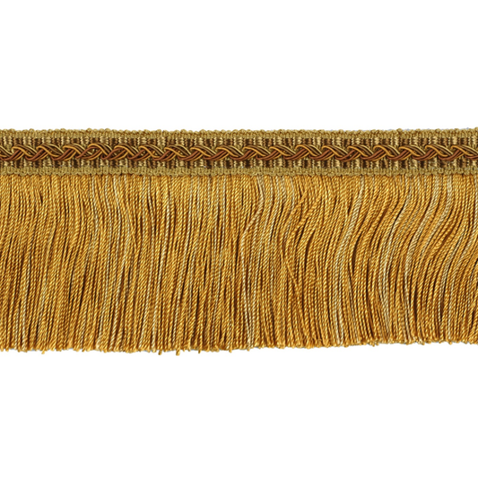 Decoluxe Cut Fringe 65mm Trim Gold
