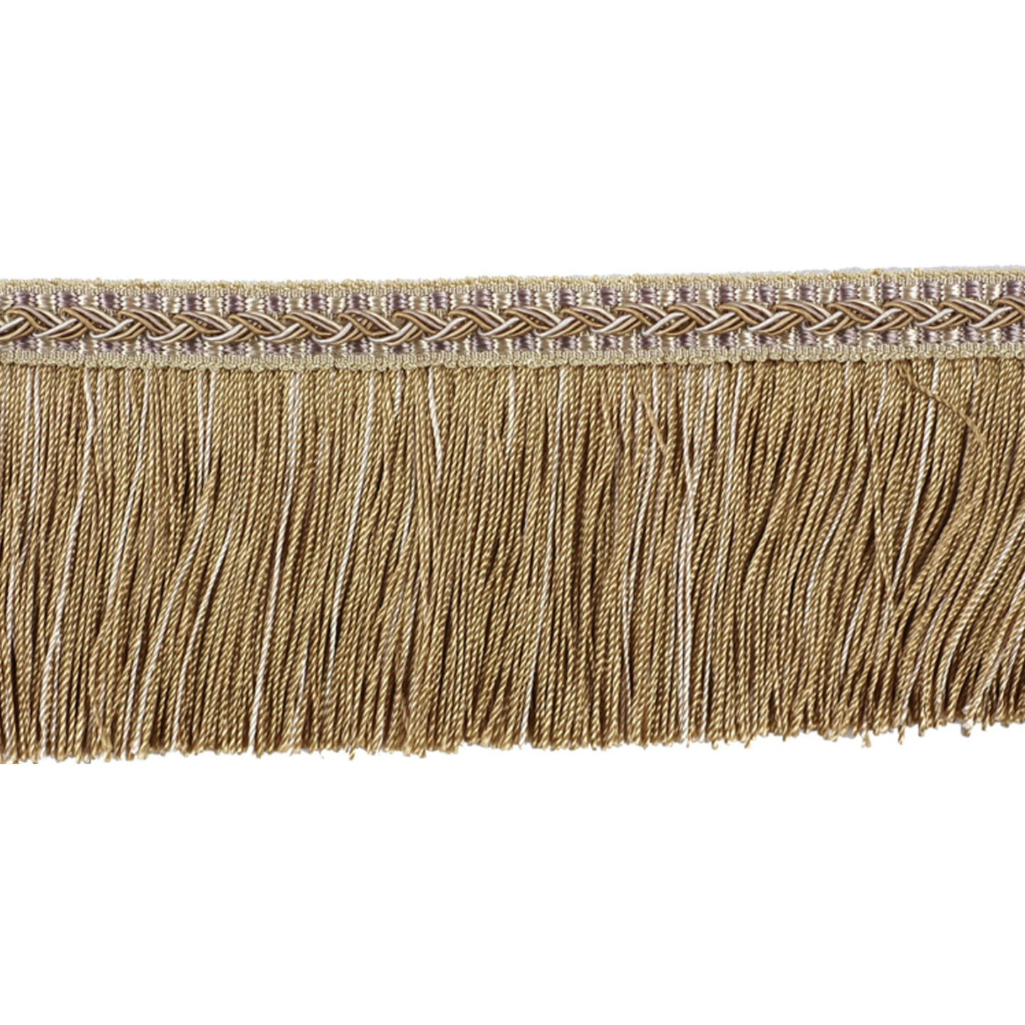 Decoluxe Cut Fringe 65mm Trim Silk Champagne