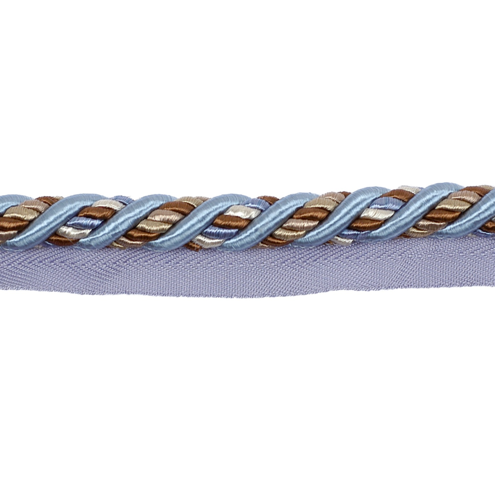 Decoluxe Piping Cord 12mm Trim Drawing Room Blue
