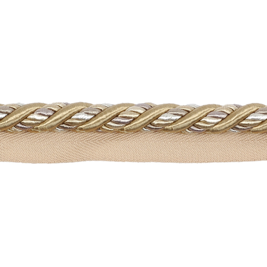 Decoluxe Piping Cord 12mm Trim Silk Champagne