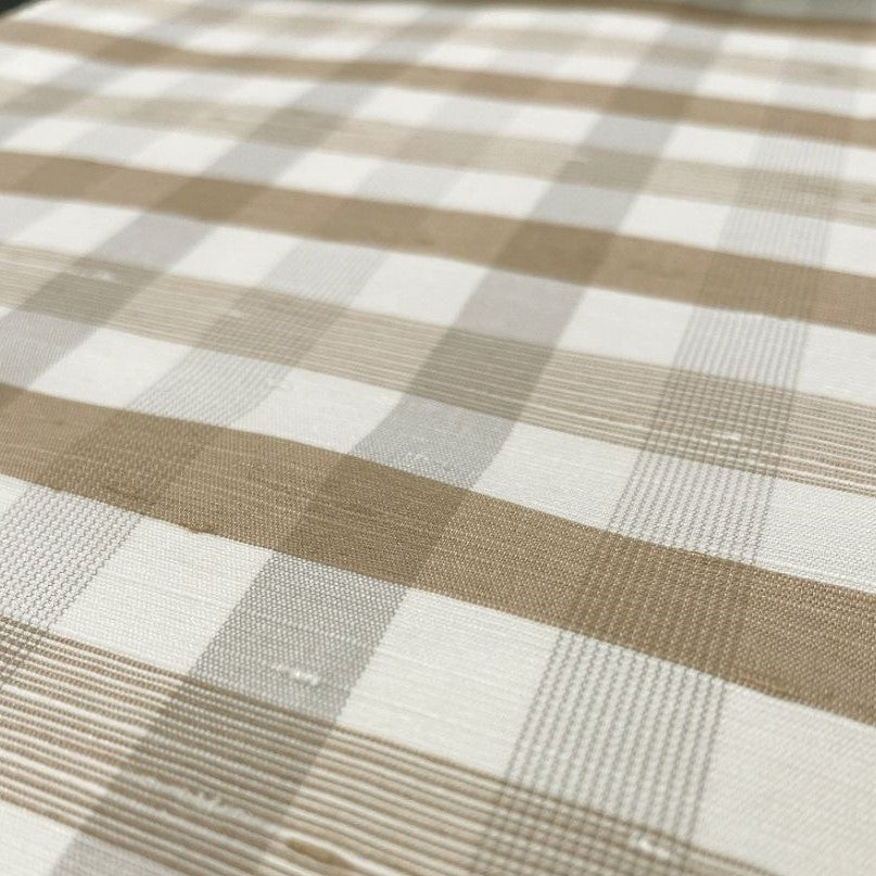 Dorchester Gingham Beige