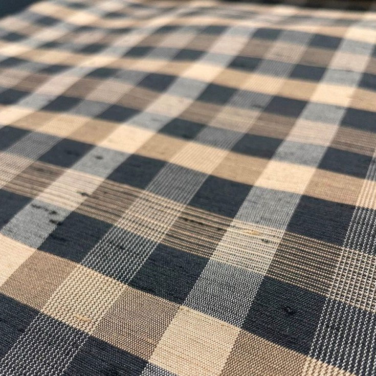 Dorchester Gingham Charcoal