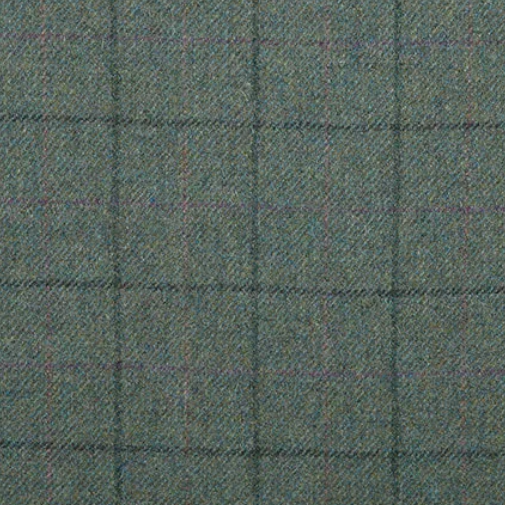 Elmswood Country Grid Wool Fabric
