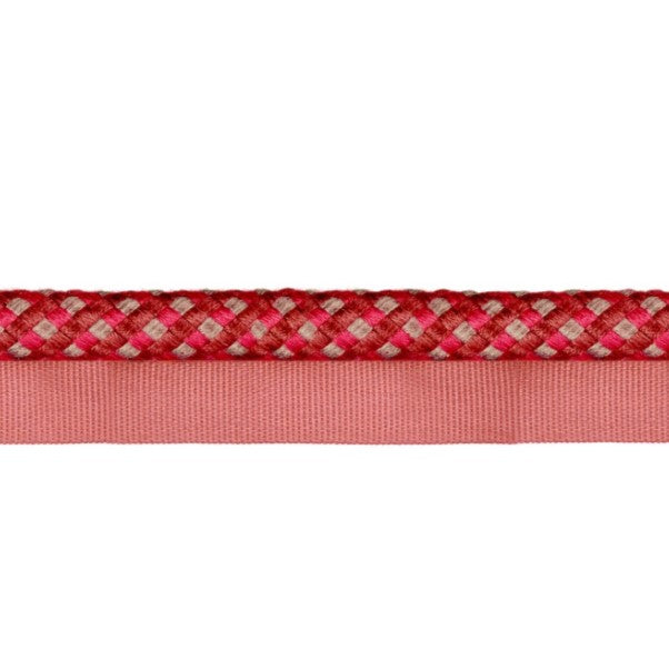 Encanto Flanged Cord Ruby