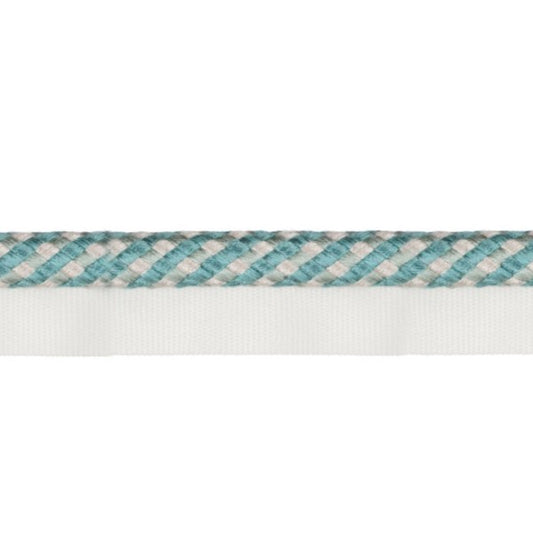 Encanto Flanged Cord Turquoise