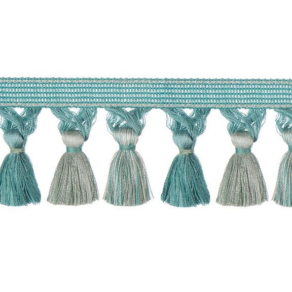 Encanto Tassel Fringe Turquoise