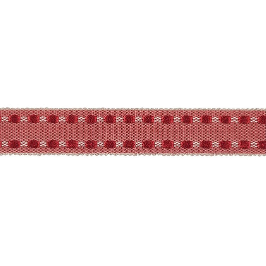 Encanto Wide Stitch Braid Ruby