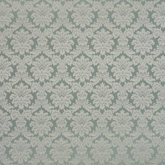 Damask Fabric Reversable Platinum Grey Binds Curtains