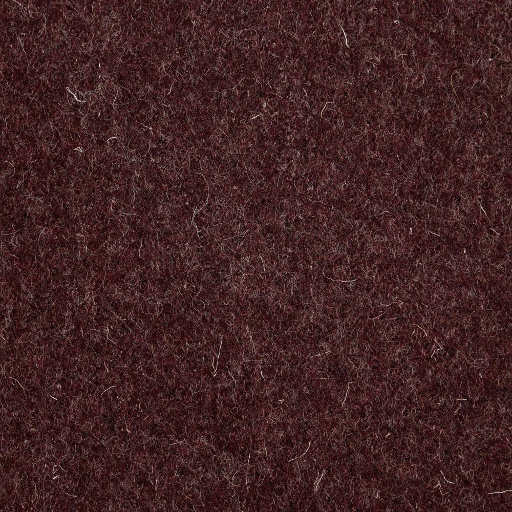 Fenwick Plain Textured Wool Merlot