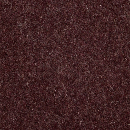 Fenwick Plain Textured Wool Merlot