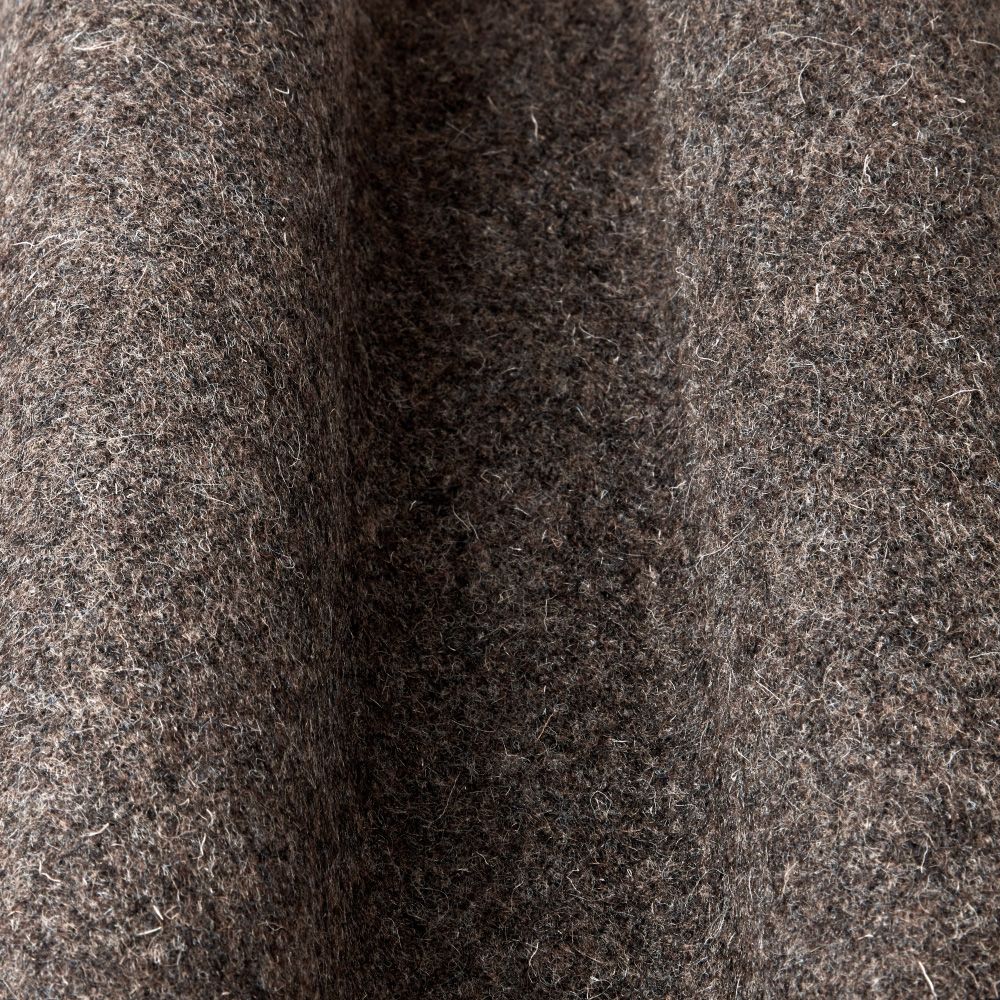 Close-up of brown fabric texture