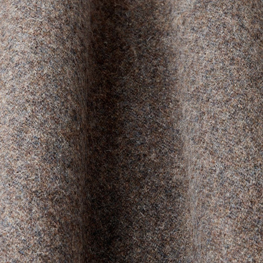Close-up of brown fabric texture