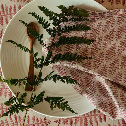 Fernsong Woven Small Leaf Rosa