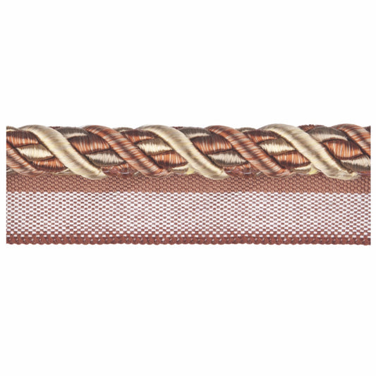 Florence Flanged Cord Terracotta