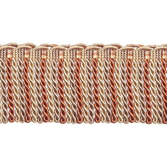 Florence Bullion Fringe Trim Terracotta