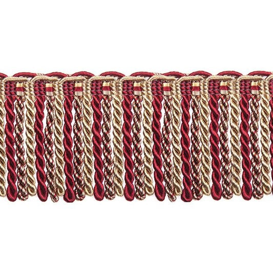 Florence Bullion Fringe Trim Wine