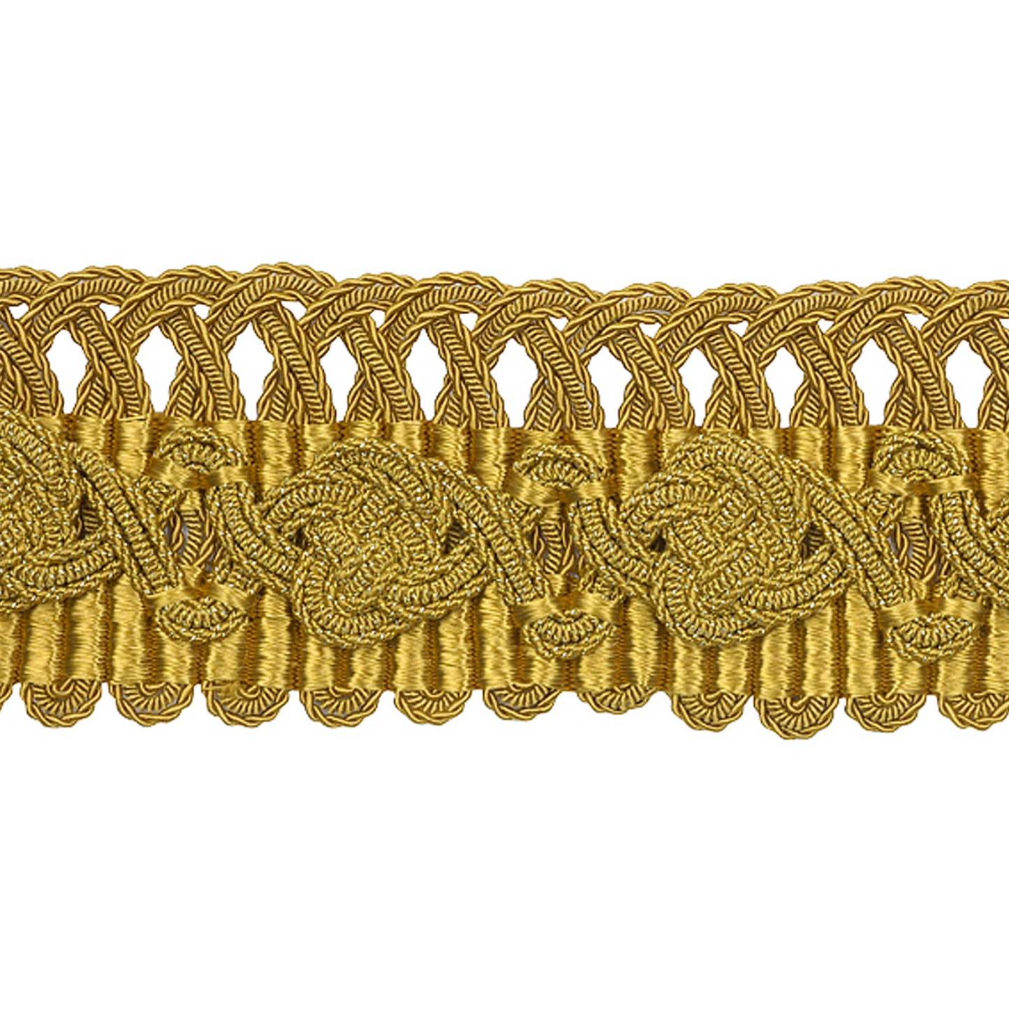 Fontenay Braid 50mm Trim Imperial Gold
