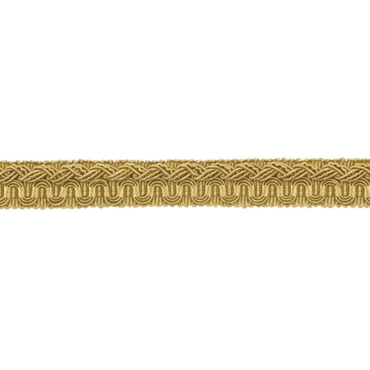 Gold decorative border on a white background