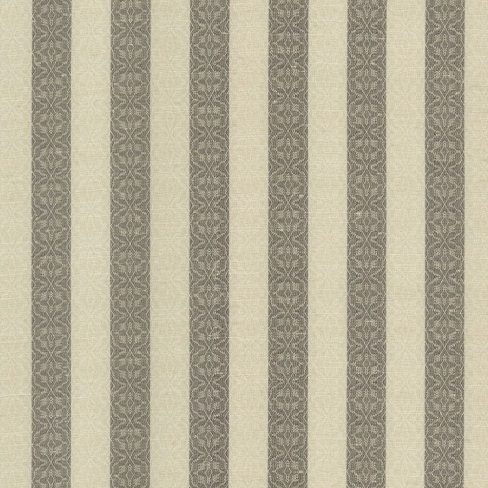 Azar Jacquard Stripe Charcoal