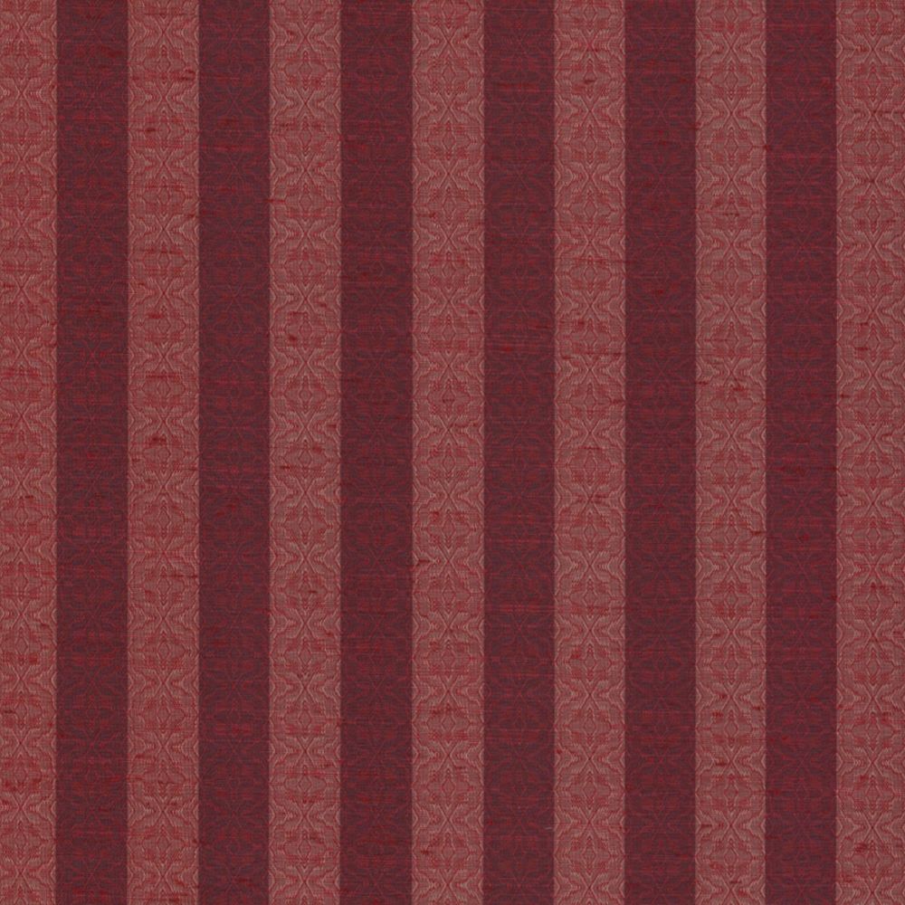 Azar Jacquard Stripe Crimson