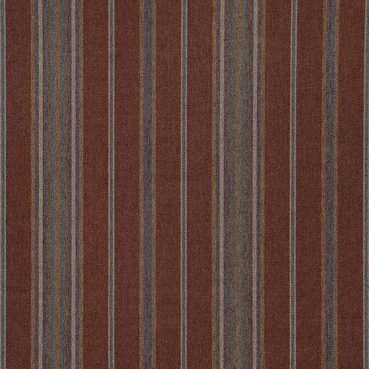 Glenmore Contract Stripe Vermillion