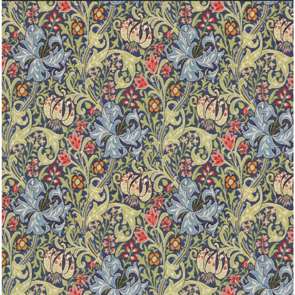 William Morris Golden Lily Blue Mist