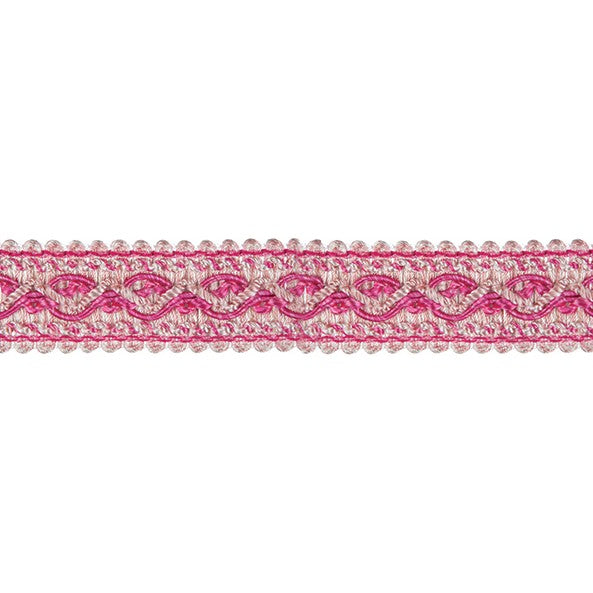 Grandeur Braid Trim Cerise