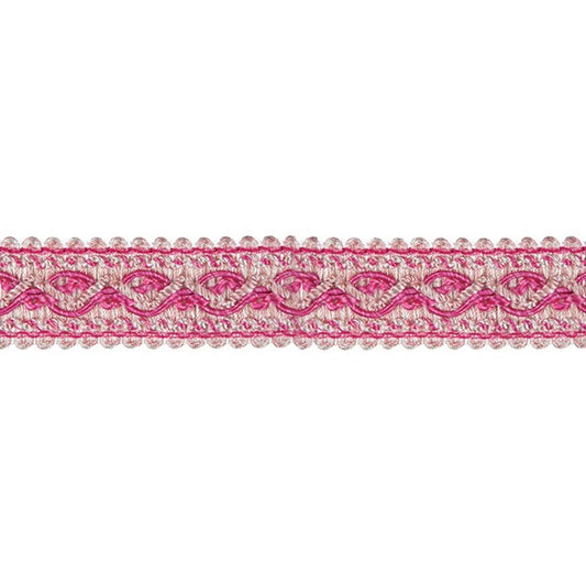 Grandeur Braid Trim Cerise