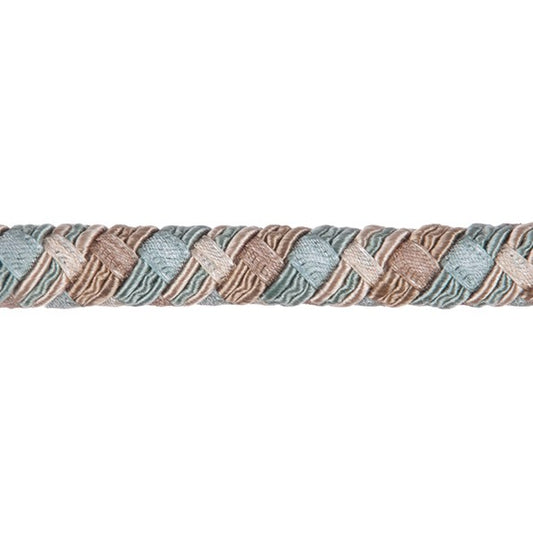 Grandeur Ribbon Plait Cord Trim Tiffany