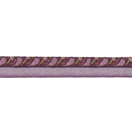 Grandeur Flanged Cord Trim Burgundy