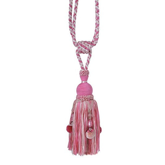 Grandeur Pendant Tieback Cerise