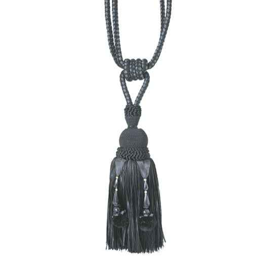 Grandeur Pendant Tieback Noir