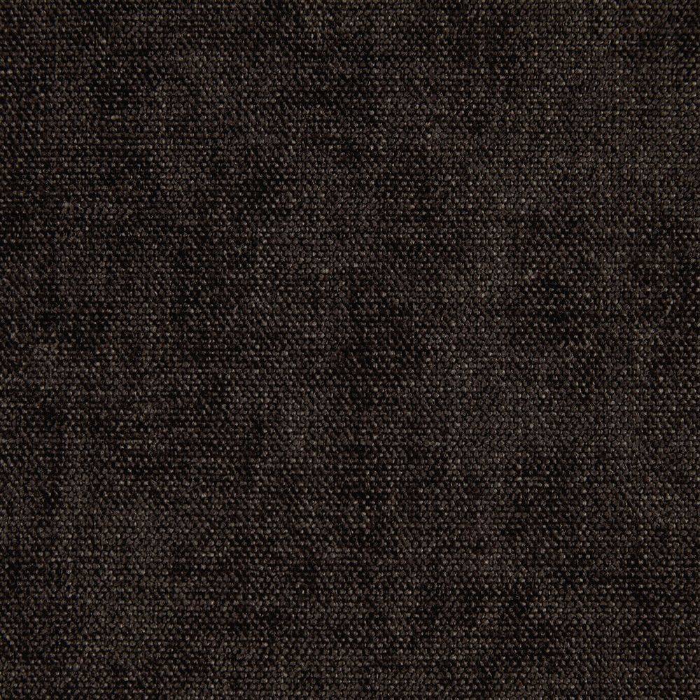 Grosvenor Contract Chenille Bark fabric with a tight weave texture in dark brown, ideal for durable upholstery in high-traffic interiors.