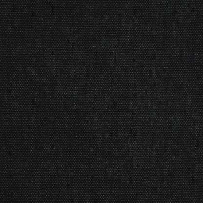 Grosvenor Contract Chenille Noir fabric with a tightly woven texture, ideal for upholstery in high-traffic areas. Durable and stain-resistant material.