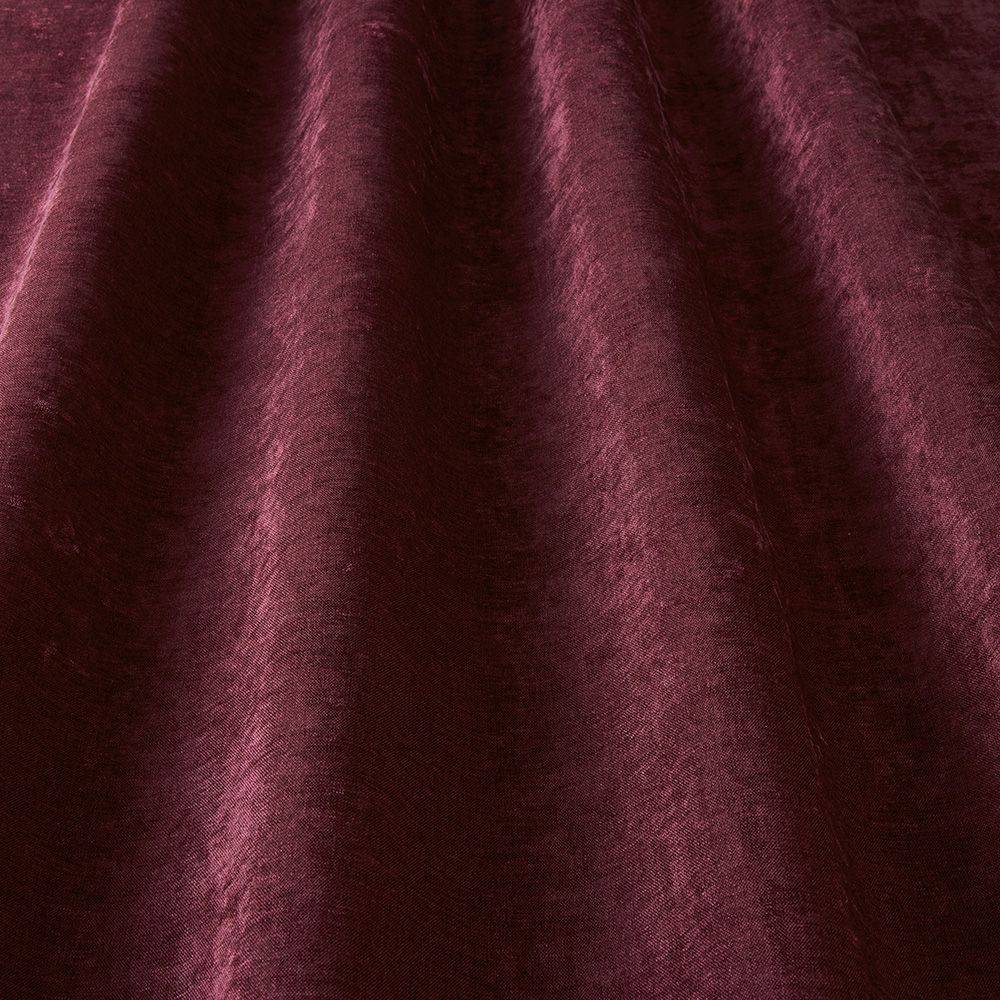 Grosvenor Contract Chenille Raspberry fabric with rich raspberry hue and soft textured finish, ideal for durable upholstery in high-traffic areas.