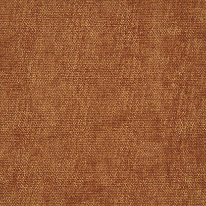 Grosvenor Contract Chenille Rust fabric showcases a rich rust tone with a soft chenille texture, ideal for durable upholstery in high-traffic areas.