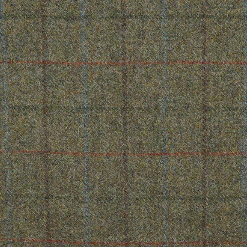 Hawthorn Check Wool Tweed Fabric