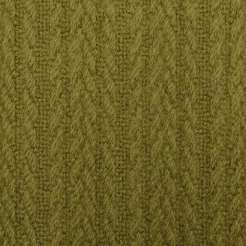 Hearth Wool Cable Knit Fabric Fern