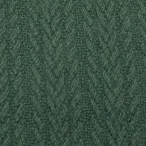 Hearth Wool Cable Knit Fabric Hunter