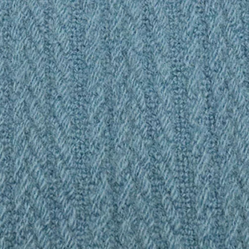 Hearth Wool Cable Knit Fabric Pacific