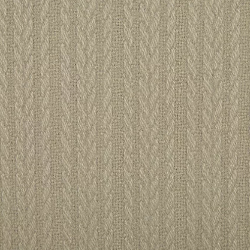 Hearth Wool Cable Knit Fabric Taupe