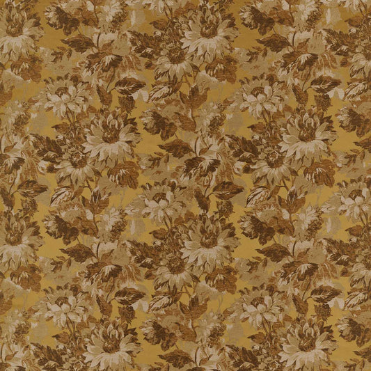 Helianthus Woven Jacquard Ochre