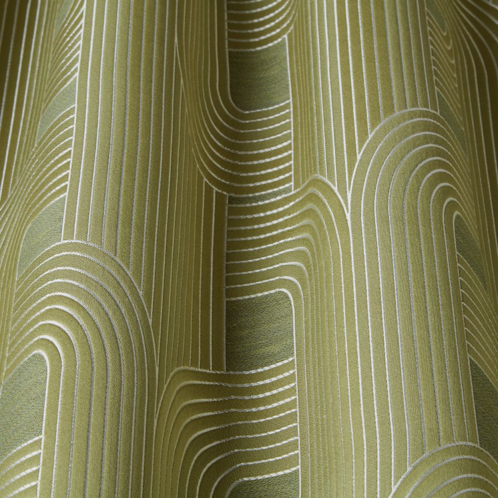 Lois Art Deco Stripe Olive